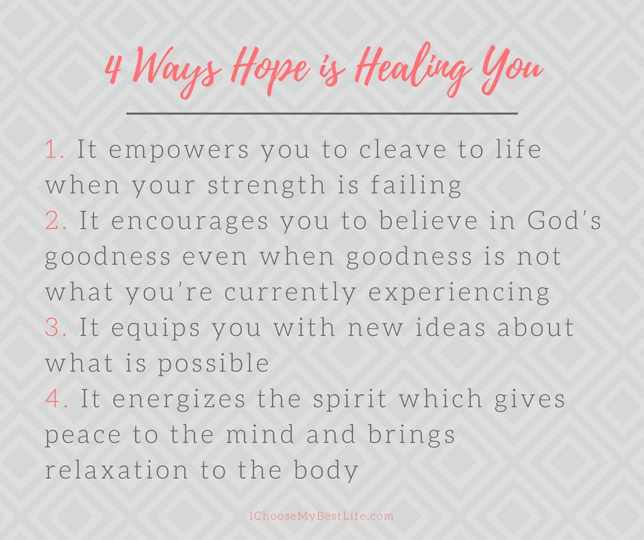 4 ways hope is the healing we truly need...